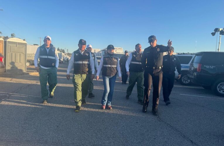 DELEGACIÓN MEXICANA DESPLEGADA EN CALIFORNIA PARA EL COMBATE A INCENDIOS REAFIRMA LAZOS DE HERMANDAD Y SOLIDARIDAD CON EL GOBIERNO DE EUA