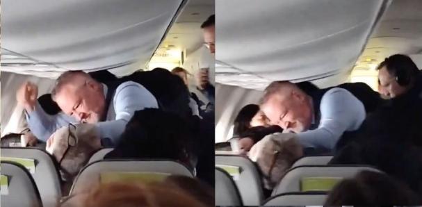 Caos en el aire: Pasajero desata furia en vuelo de Alaska Airlines y sobrecargo se convierte en héroe