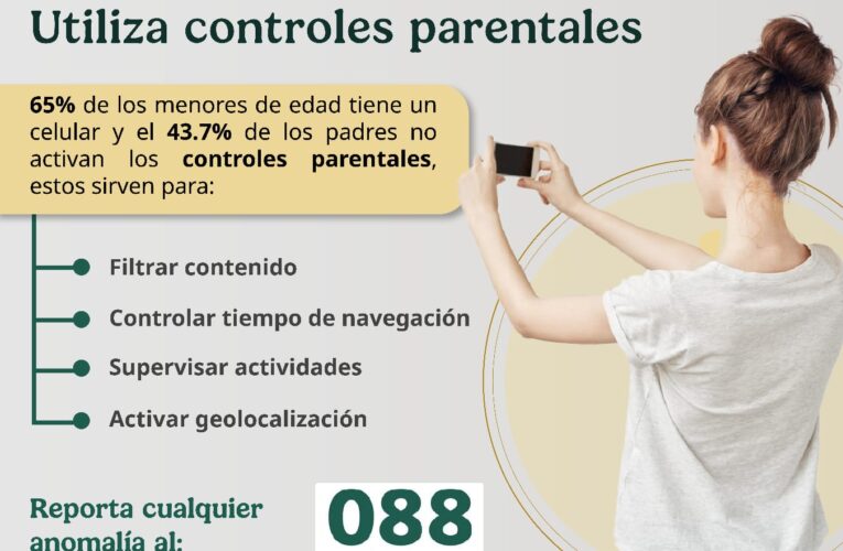 LA SSPC BRINDA RECOMENDACIONES PARA PROTEGER LOS DISPOSITIVOS MÓVILES DE MENORES Y ADOLESCENTES