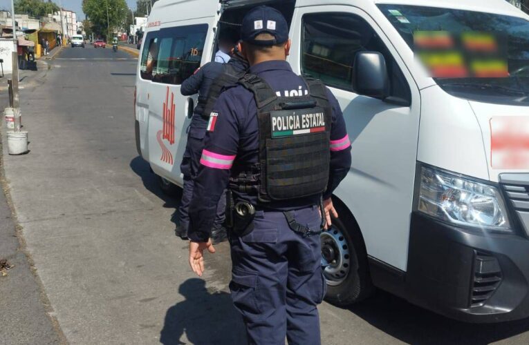 IMPLEMENTA SECRETARÍA DE SEGURIDAD DEL ESTADO DE MÉXICO OPERATIVO TRANSPORTE SEGURO CON PERSPECTIVA DE GÉNERO