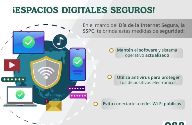 SSPC PRESENTA DECÁLOGO DE RECOMENDACIONES EN EL DÍA DE LA INTERNET SEGURA