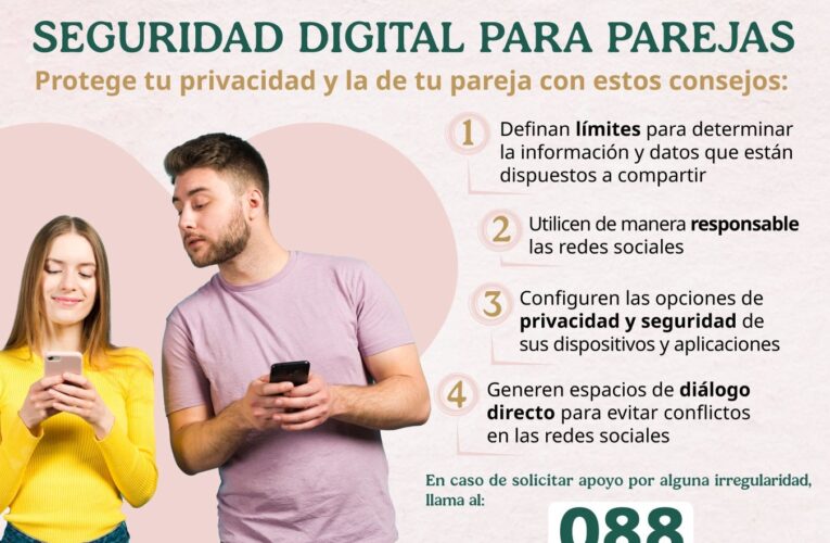 SSPC PRESENTA MEDIDAS PARA PROTEGER LA PRIVACIDAD DIGITAL EN PAREJA