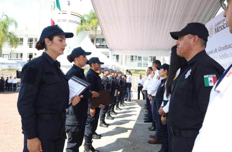 SE GRADÚAN 306 ELEMENTOS QUE FORTALECERÁN LAS OPERACIONES DEL SISTEMA PENITENCIARIO