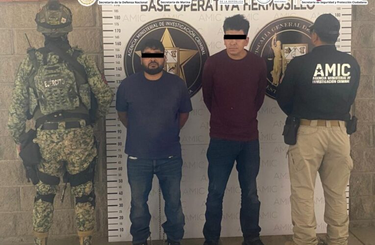 EN SONORA, DETIENEN A GENERADOR DE VIOLENCIA BUSCADO POR AUTORIDADES DE ESTADOS UNIDOS