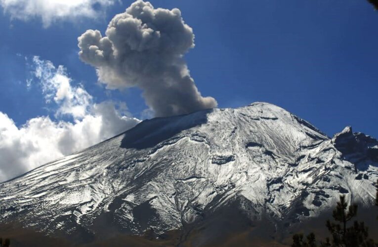 ESPECIALISTAS ANALIZAN LA ACTIVIDAD RECIENTE DEL POPOCATÉPETL
