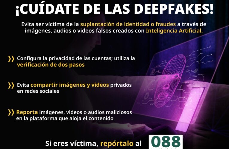 SSPC EMITE RECOMENDACIONES PARA PREVENIR DELITOS ANTE DIFUSIÓN DE MATERIALES CREADOS CON IA