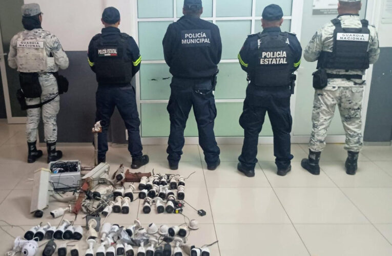 TRABAJOS DE INVESTIGACIÓN PERMITE QUE SECRETARÍA DE SEGURIDAD DEL EDOMEX, GUARDIA NACIONAL Y POLICÍA LOCAL DESARTICULEN CIRCUITO DE VIDEOVIGILANCIA DE GRUPOS CRIMINALES