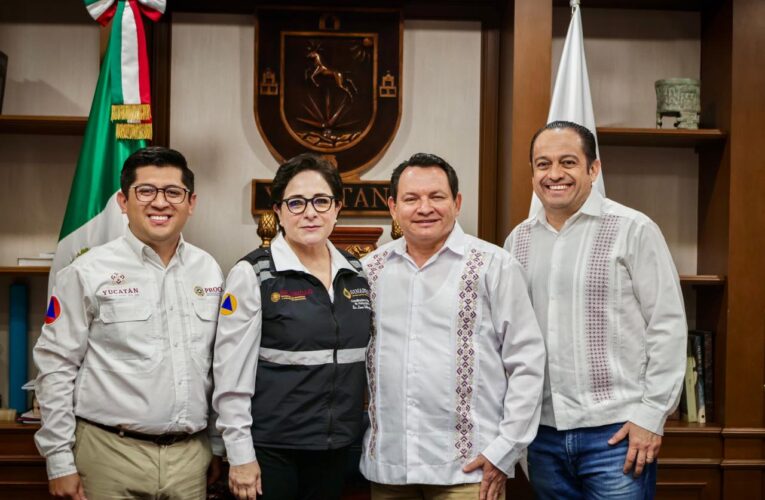 CNPC Y GOBIERNO DE YUCATÁN IMPULSAN ACCIONES DE PROTECCIÓN CIVIL
