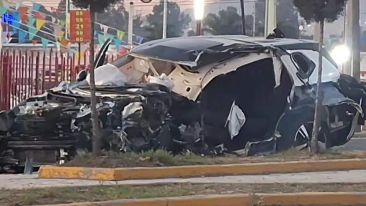 Choque en la México-Texcoco deja un muerto y dos lesionados