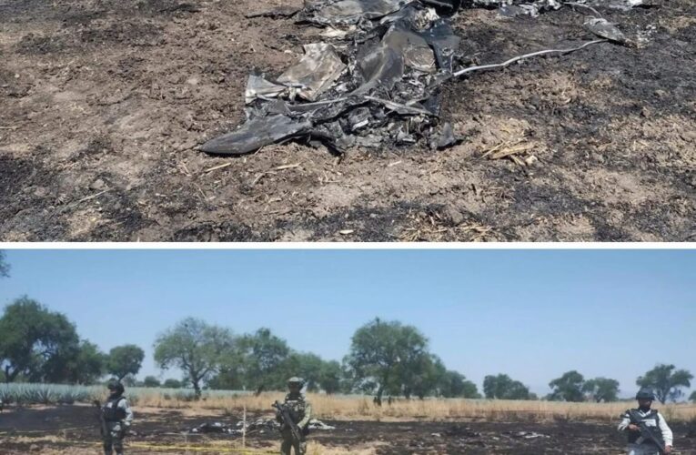 Avioneta militar se desploma cerca de Ameca; dos elementos pierden la vida