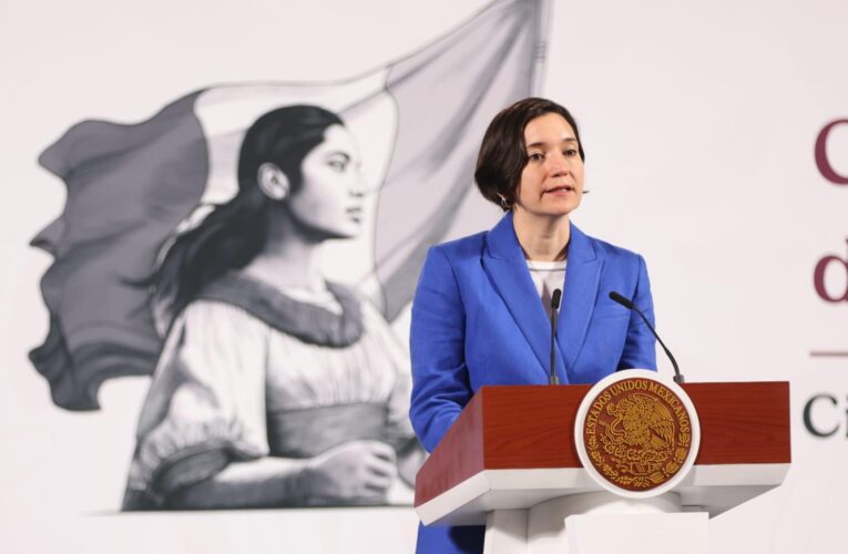 Mensaje ofrecido por la titular del Secretariado Ejecutivo del Sistema Nacional de Seguridad Pública de la Secretaría de Seguridad y Protección Ciudadana, Marcela Figueroa Franco, durante el Informe de Seguridad en la conferencia “Las Mañaneras del pueblo”