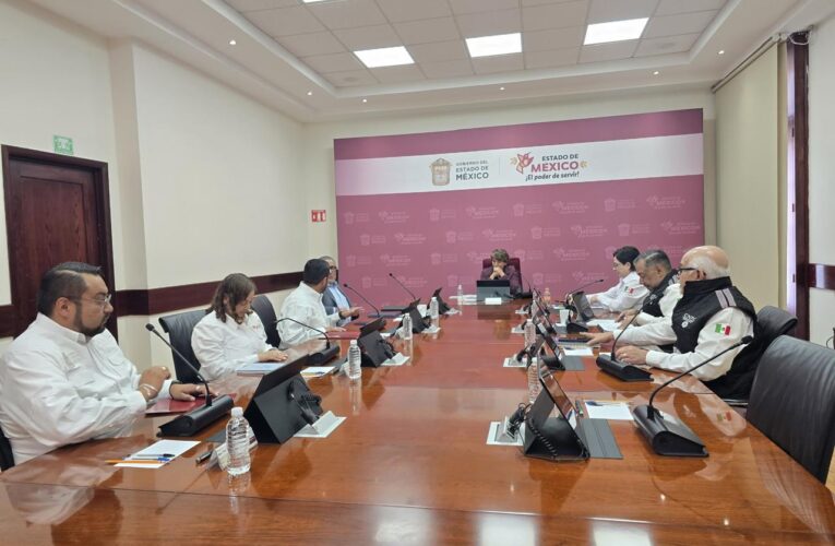EN EL ESTADO DE MÉXICO GOBIERNO FEDERAL REDOBLA ACCIONES PREVENTIVAS EN MATERIA DE PROTECCIÓN CIVIL
