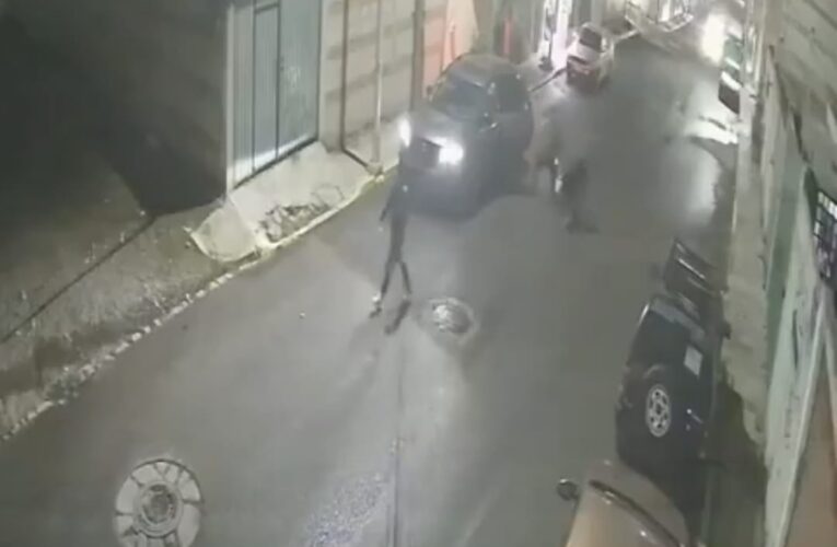 (VIDEO) Cámaras capturan secuestro en Granjas de San Isidro