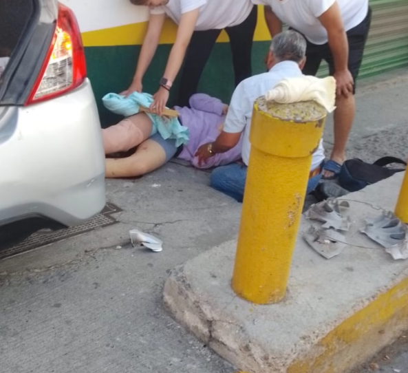 Accidente en Piletas deja cuatro heridos