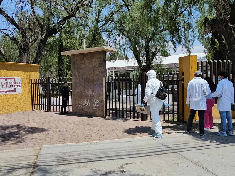 Maestra se corta el cuello en Hidalgo
