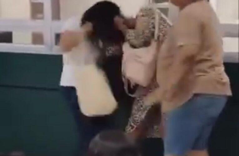 Video | Pelea entre derechohabientes en clínica del IMSS en Veracruz 