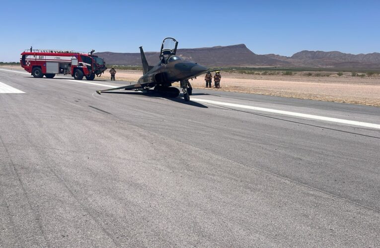 Accidente de avión de la Fuerza Aérea Mexicana en el Aeropuerto Internacional de Chihuahua