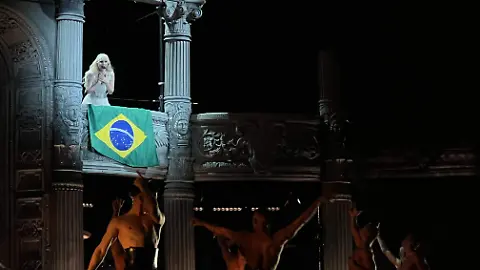 Policía brasileña atentado Gaga