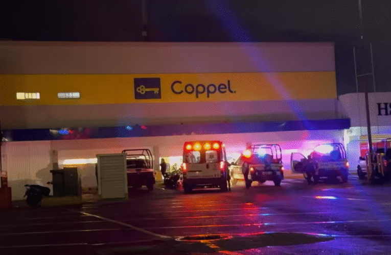 Asaltan tienda Coppel en Texcoco y roban electrónicos