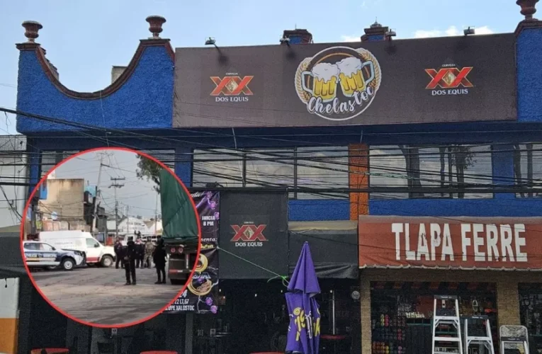 Balacera en Ecatepec: varios muertos en el bar “Chelastoc” de Villas de Guadalupe Xalostoc