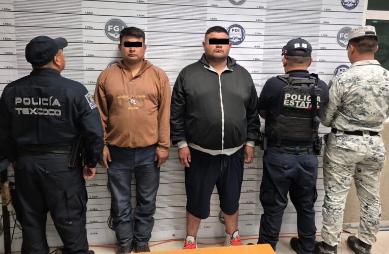 Capturan a dos por robo violento en Texcoco