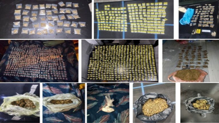 Aseguran más de mil 800 dosis de presunta droga en CDMX; hay seis detenidos