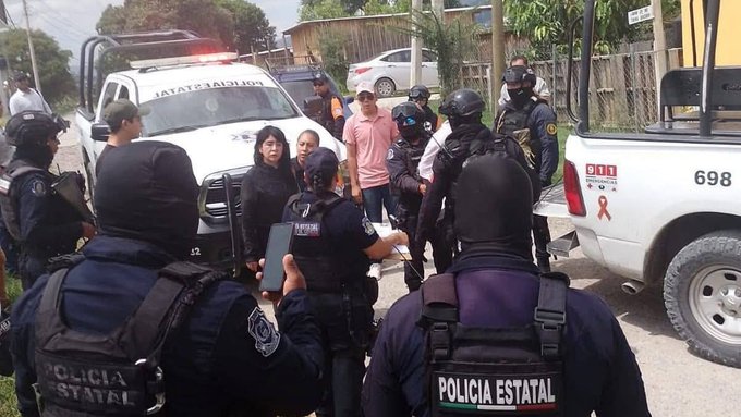 video | Detienen a Rommel Leal por agresión a Dayana León, activista de Morena