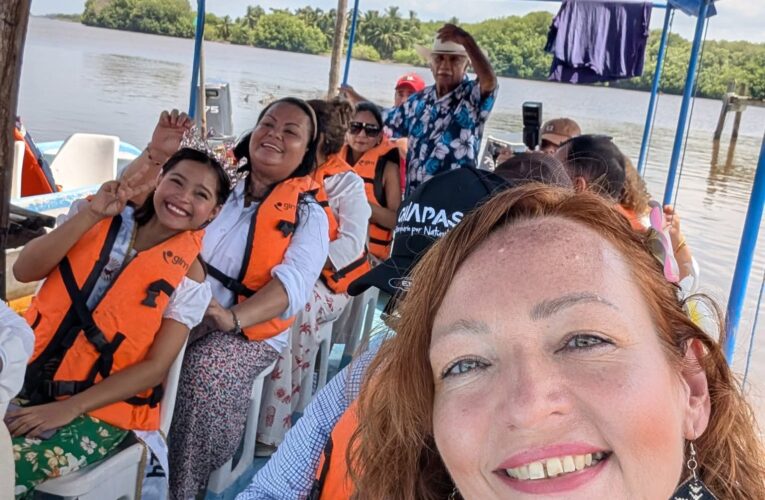 Video | Funcionaria de Chiapas se lanza desde puente tras escándalo por viaje en jet privado