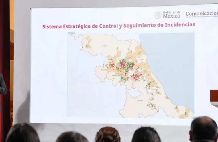 SICT: 108 municipios y 160 comunidades afectadas por lluvias están siendo atendidas