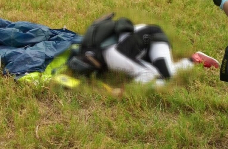 Mujer canadiense muere tras fallar paracaídas en Morelos