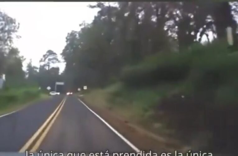 Video | Ataque armado alarma a conductores  Intento de asalto en la México-Cuernavaca