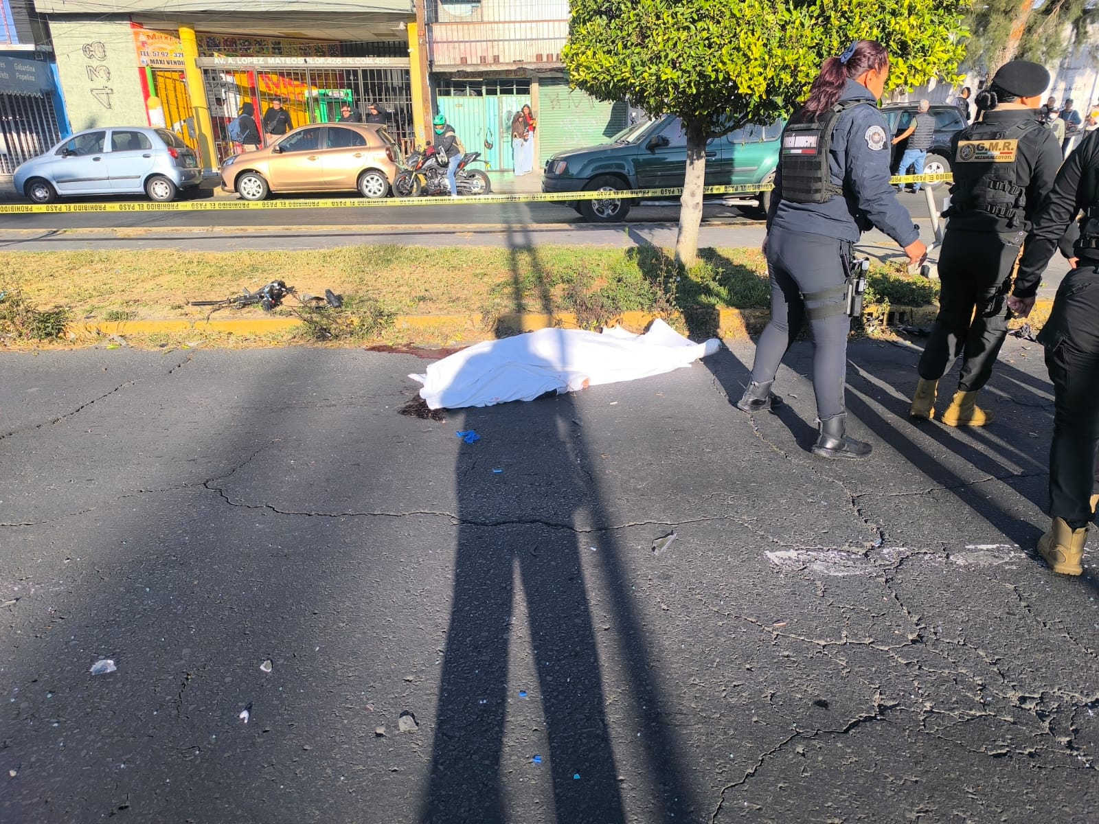 enfermera atropellada en Nezahualcóyotl