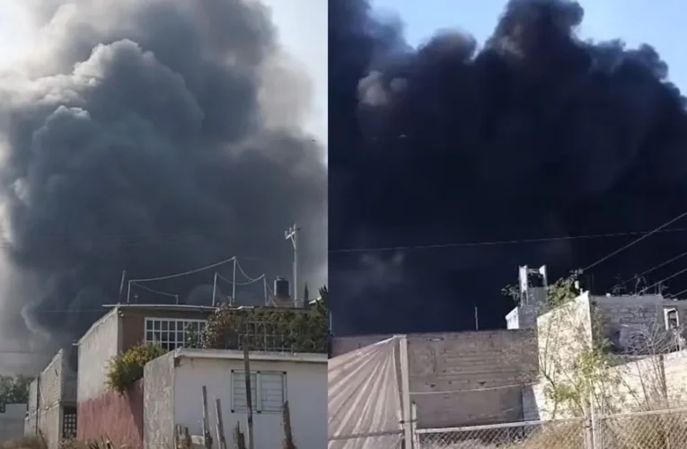 Infierno de humo sacude Cuautitlán Izcalli