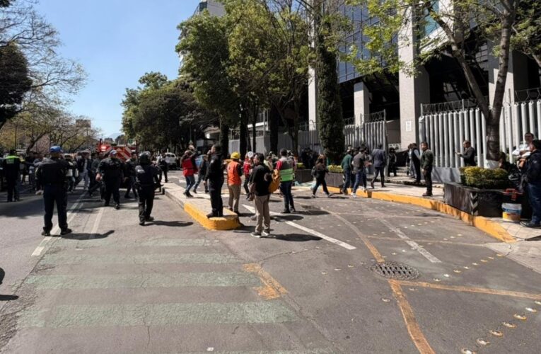 Amenaza de bomba desata caos en torre judicial