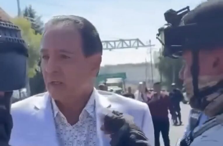 VIDEO | Regidor de Atizapán confronta a elementos de la Guardia Nacional durante protesta en Zona Esmeralda