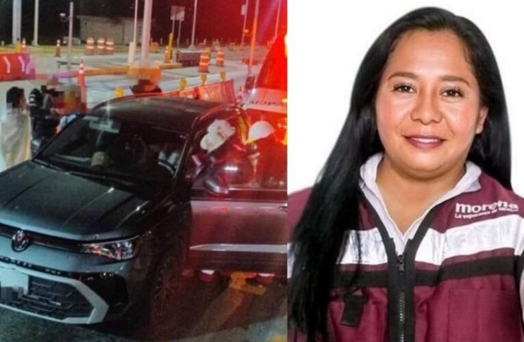 Atacan a balazos camioneta de alcaldesa de Ayotoxco en carretera Puebla-Tlaxcala