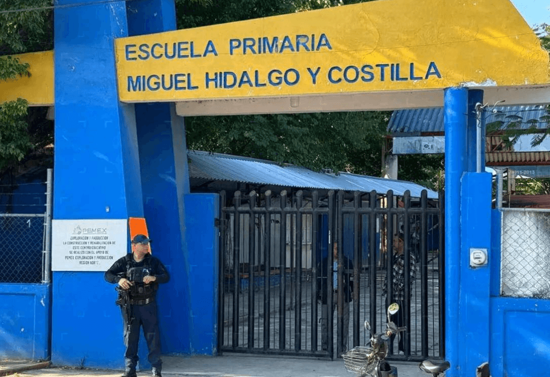 secuestro en escuela primaria de Veracruz