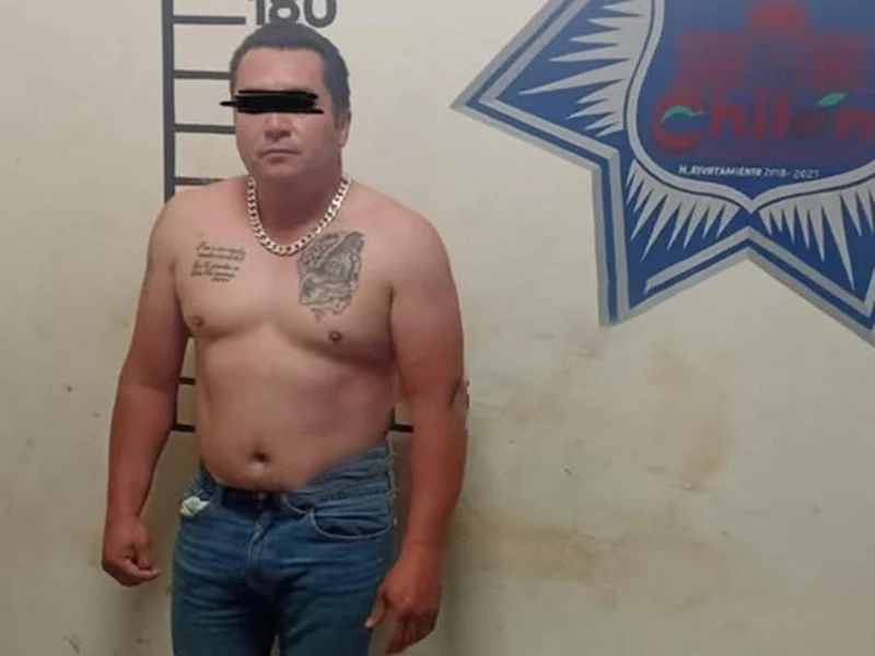 Atrapan a "El Chorizo"