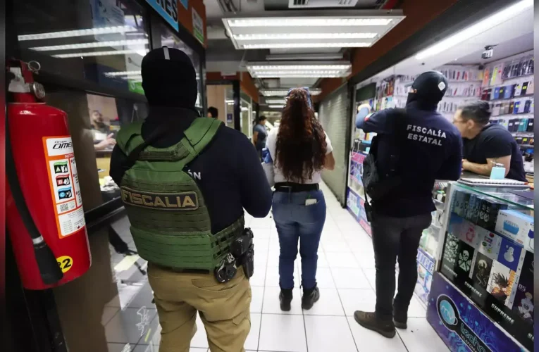 Video|Realizan cateos en Plaza de la Tecnología de Toluca