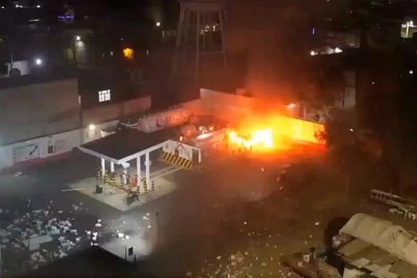 Explosión de estación de gas