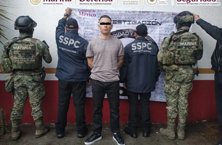 Detienen en CDMX a “Lobo Menor”, vinculado a asesinato en Ecuador