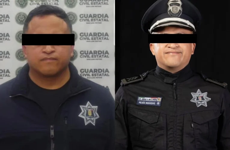 ¡Policía cae con droga en auto oficial!