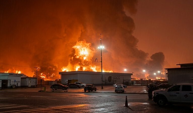 ¡INFIERNO EN DOS BOCAS! CINCO MUERTOS CALCINADOS