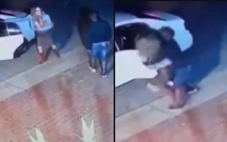 VIDEO: Mujer frustra intento de secuestro y logra escapar a golpes