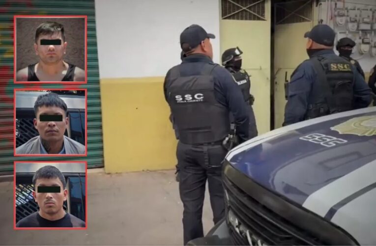 Capturan a tres implicados tras violenta balacera en la colonia Anáhuac, CDMX