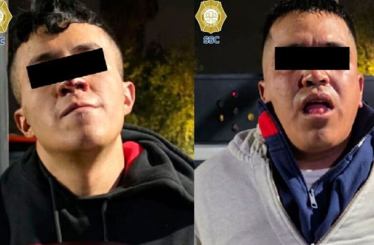 Capturan a dos motociclistas tras asesinar a un hombre en Iztapalapa