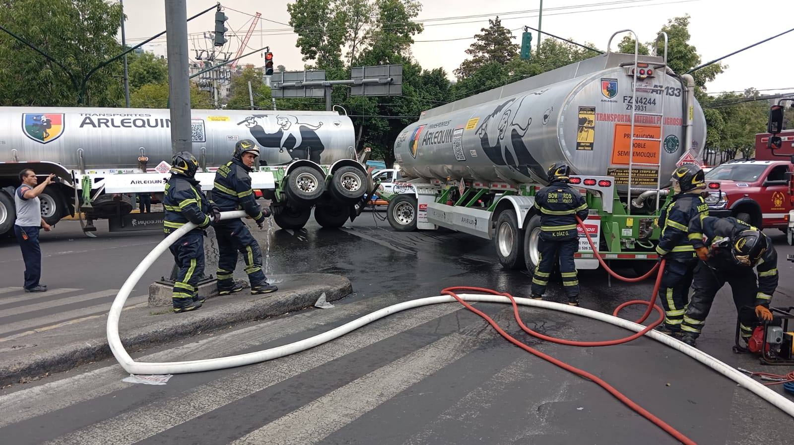 pipa combustible álvaro obregón
