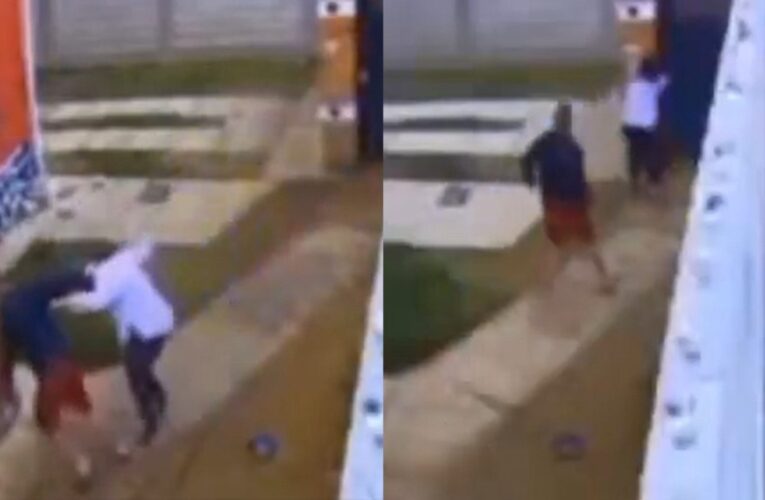 Video: ¡Subdirector de terror! Policía de Xalatlaco masacra a su esposa