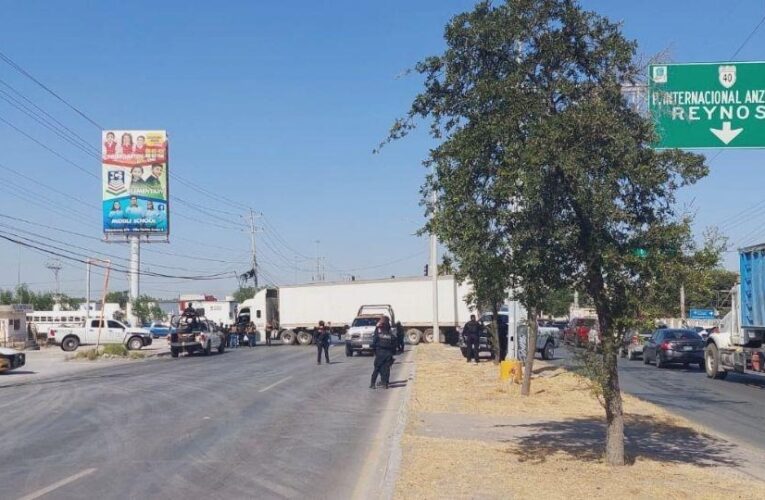 Consulado de EU emite alerta en Reynosa por violencia y bloqueos carreteros
