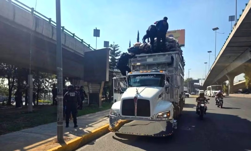 tragedia brutal con camión de basura